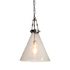 Gadsden Ceiling Pendant Large Silver