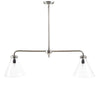 Gadsden Two Arm Ceiling Pendant Antique