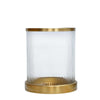 Hurricane Ribbed Candle Holder