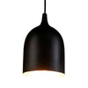 Lumi-R Ceiling Pendant Black and Silver