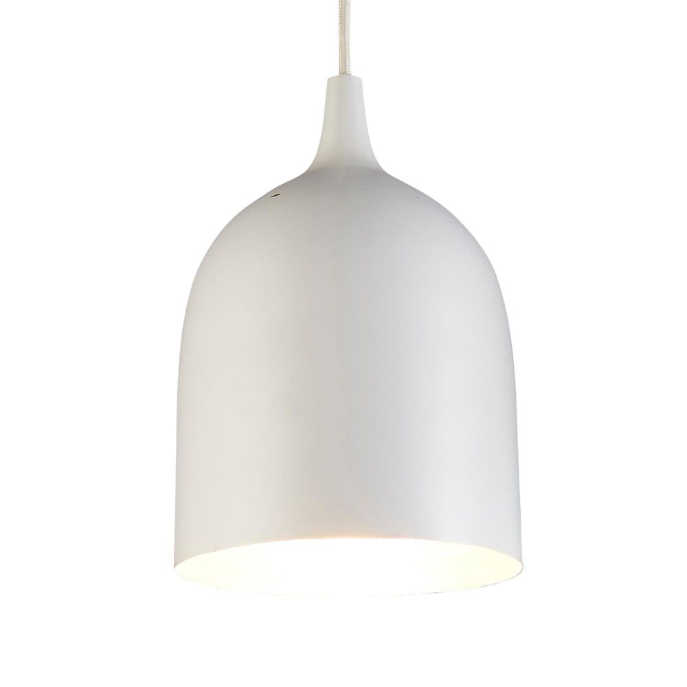 Lumi-R Ceiling Pendant White and Silver