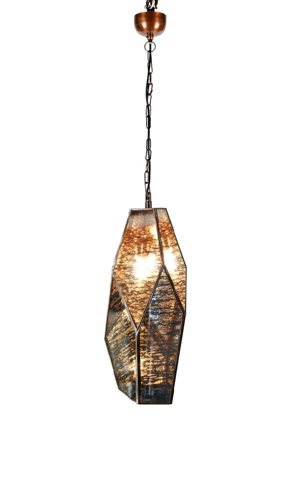 Marble Hall Ceiling Pendant Brass