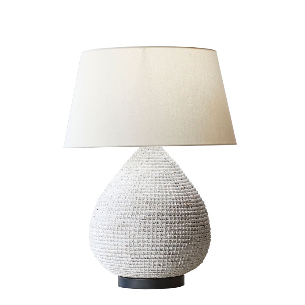 Marley Sea Grass Table Lamp Base Brown