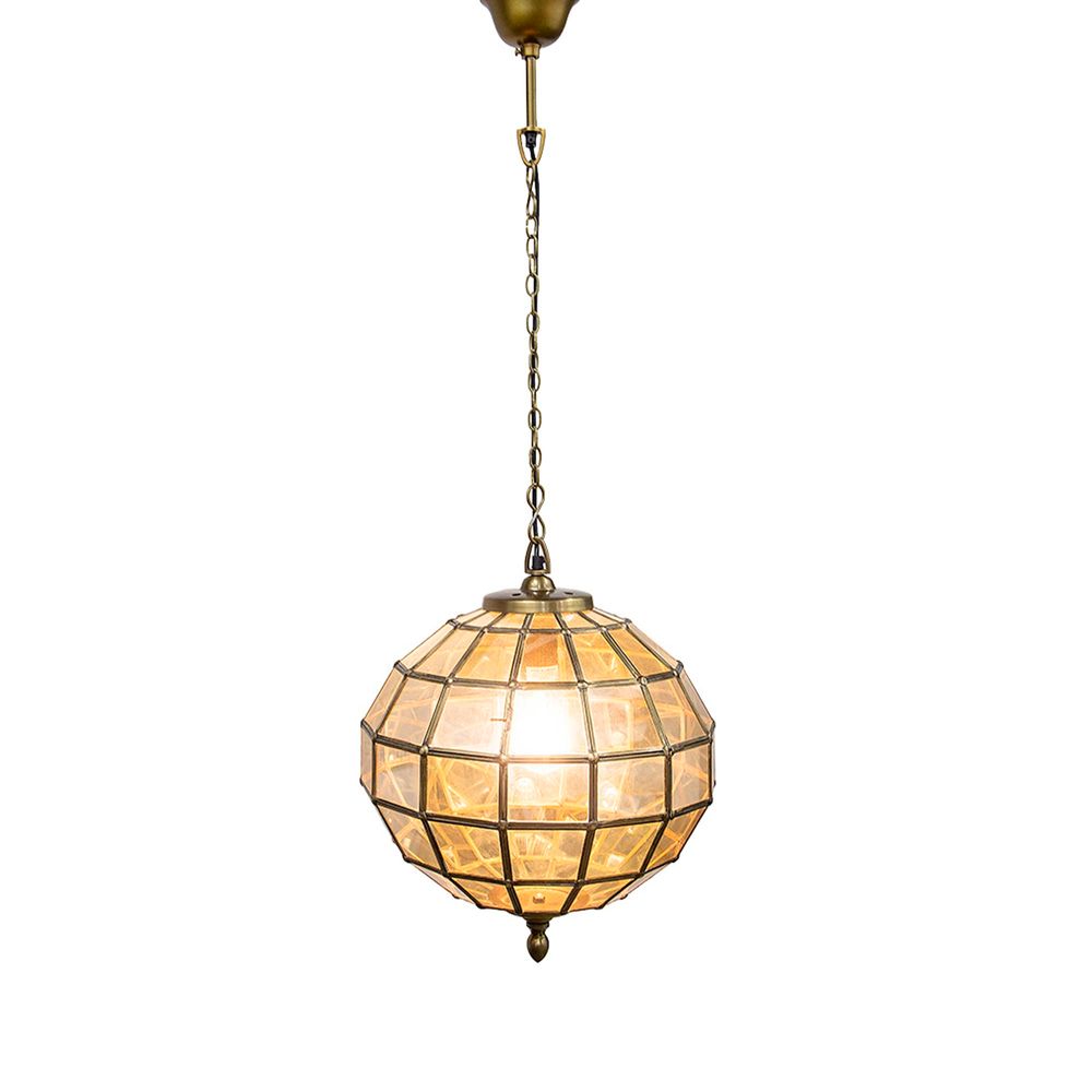 Prince Albert Ceiling Pendant Small Brass