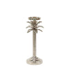 Raffles Palm Candle Stick Small Silver