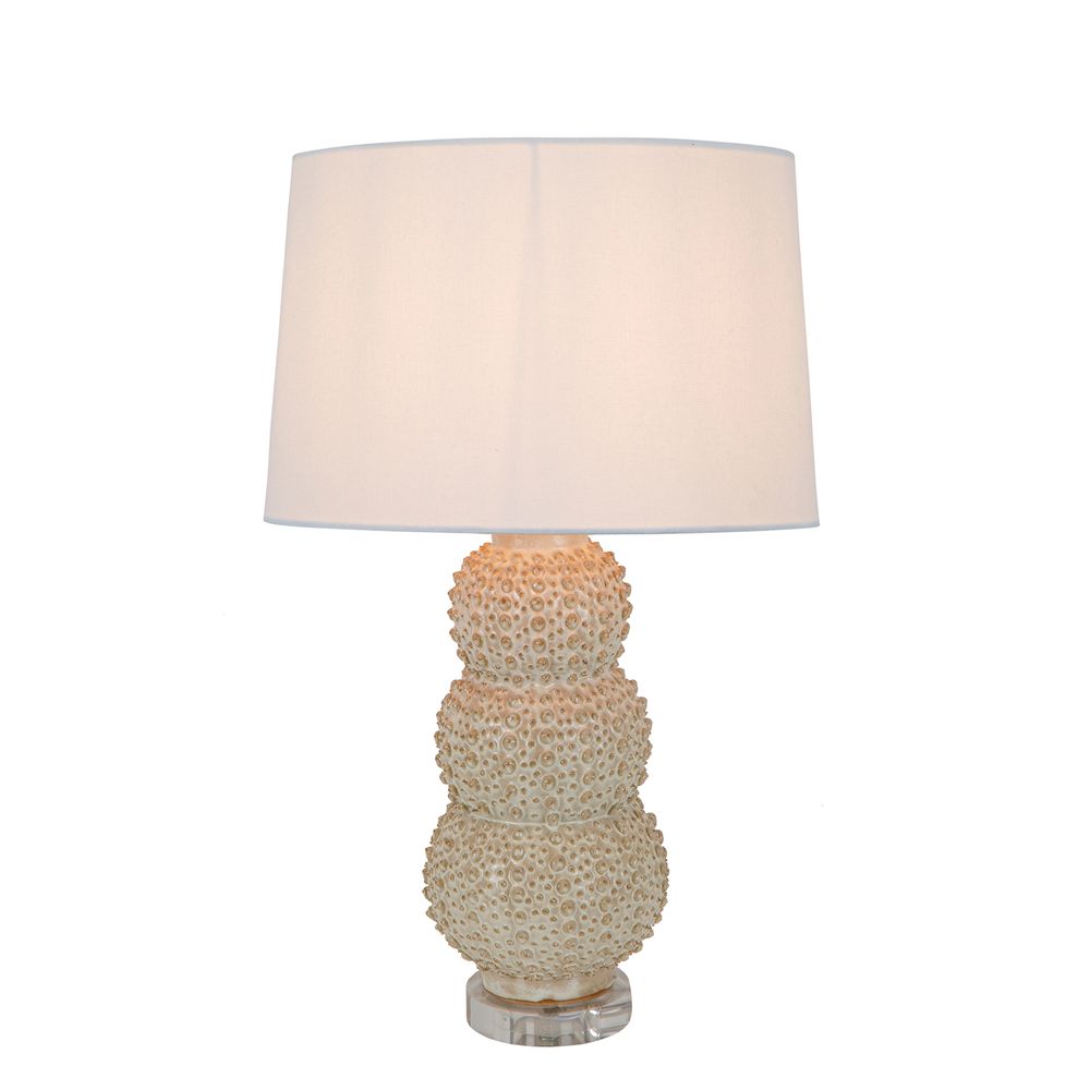 Cream lamp store base