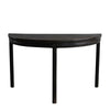 Shanxi Elm 150 Year Antique Wooden Half Moon Table