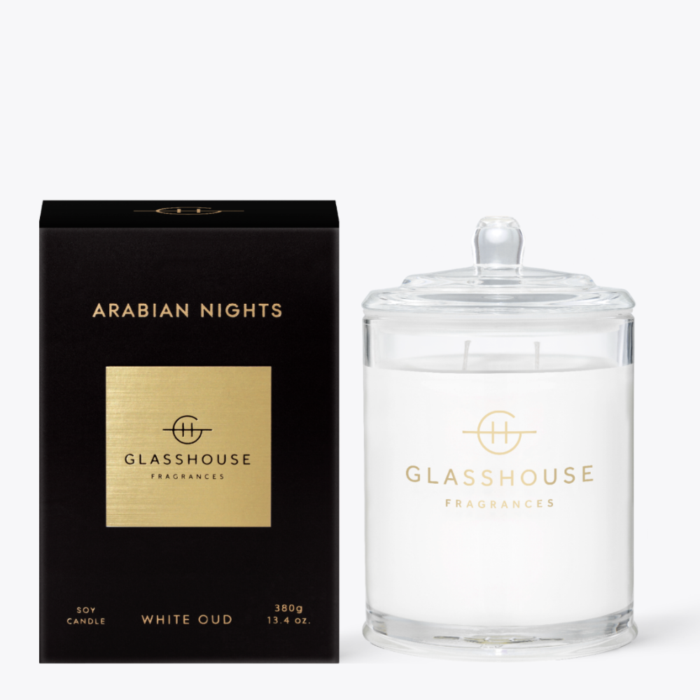 Glasshouse Triple Scented Soy Candle Arabian Nights 380g