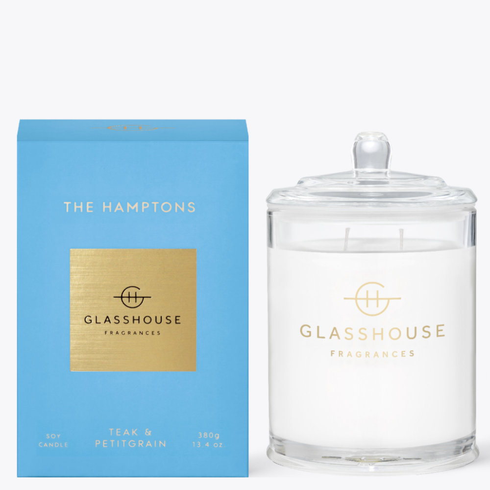 Glasshouse Triple Scented Soy Candle The Hamptons 380g