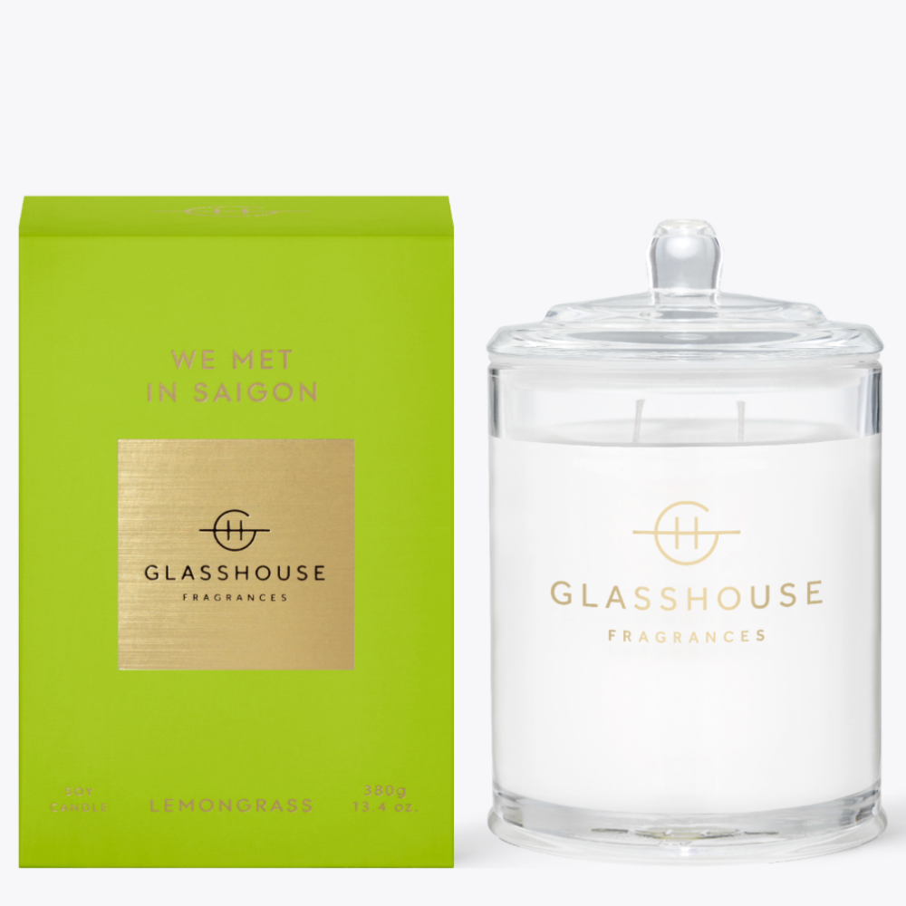 Glasshouse Triple Scented Soy Candle We Met In Saigon 380g