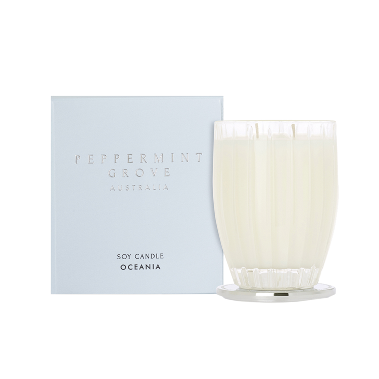 Peppermint Grove Oceania - Large Soy Candle 370g