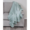 Ruffle Throw Sage