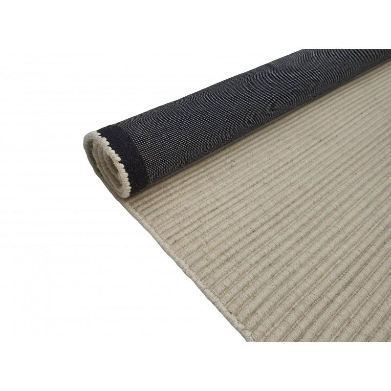 Zalia Cord Handloom Wool Rug Ivory
