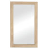 Marley Floor Mirror - Brushed Wood - 198x108x6cm