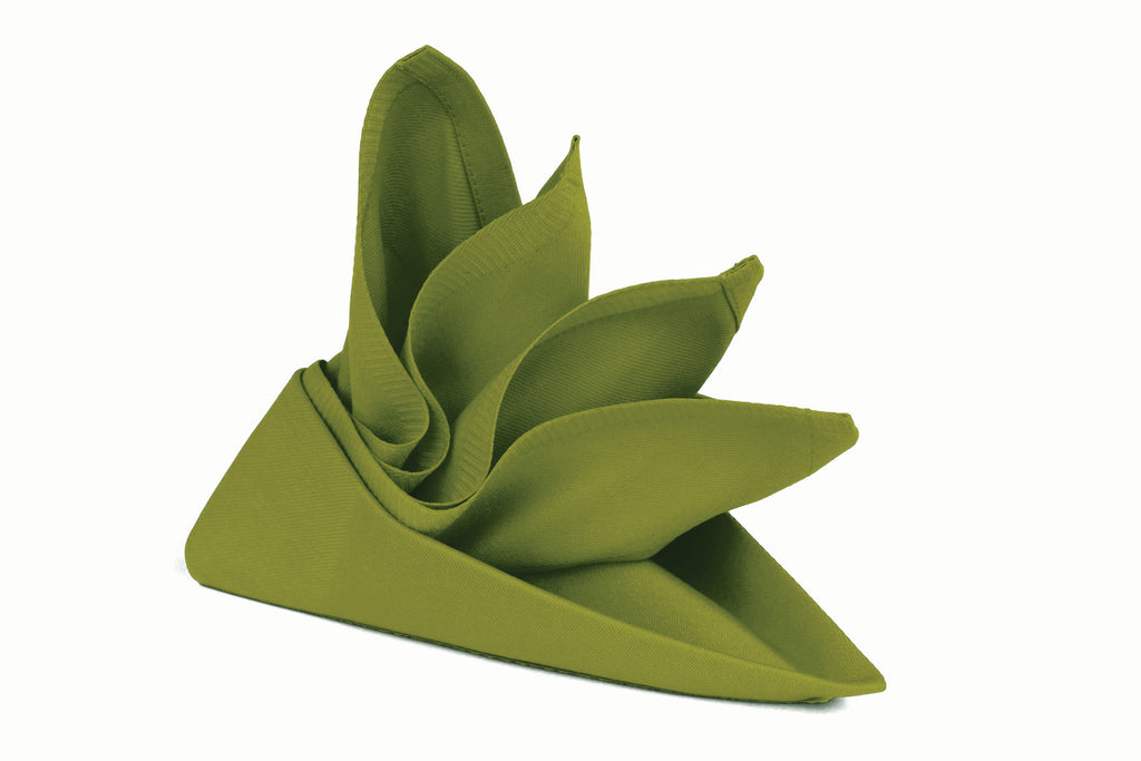 Lollipop Napkin - 45 cm x 45 cm (set of 6) in Olive