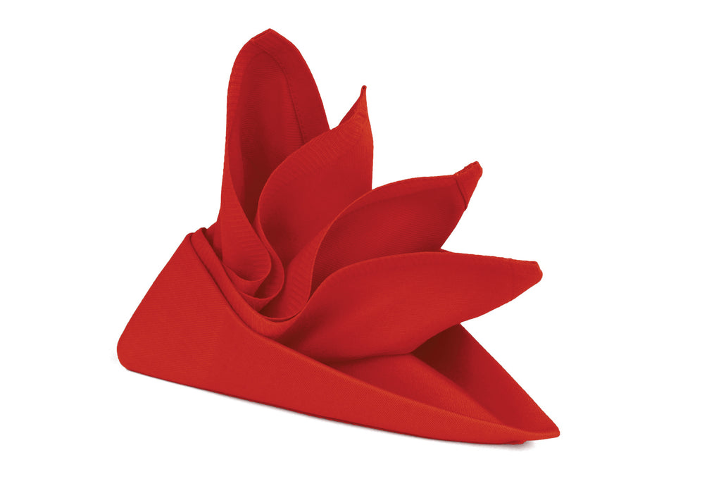 Lollipop Napkin - 45 cm x 45 cm (set of 6) in Red