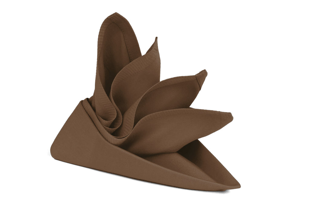 Lollipop Napkin - 45 cm x 45 cm (set of 6) in Taupe