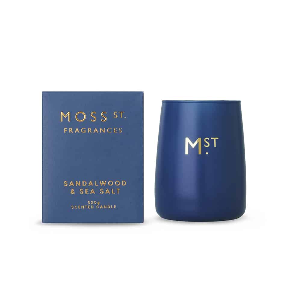 Moss St Sandalwood & Sea Salt - Scented Candle 320g