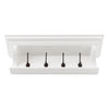 Halifax 4 Hook Coat Rack 70cm