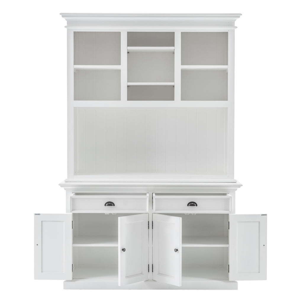 Halifax Buffet Hutch Unit with 2 Adjustable Shelves