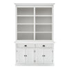 Halifax Buffet Hutch Unit with 8 Shelves