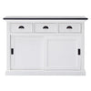 Halifax Contrast Buffet with Sliding Doors