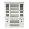 Halifax Library Hutch with Basket Set