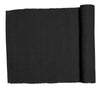 Lollipop Ribbed Runner - 33 cm x 135 cm in Black