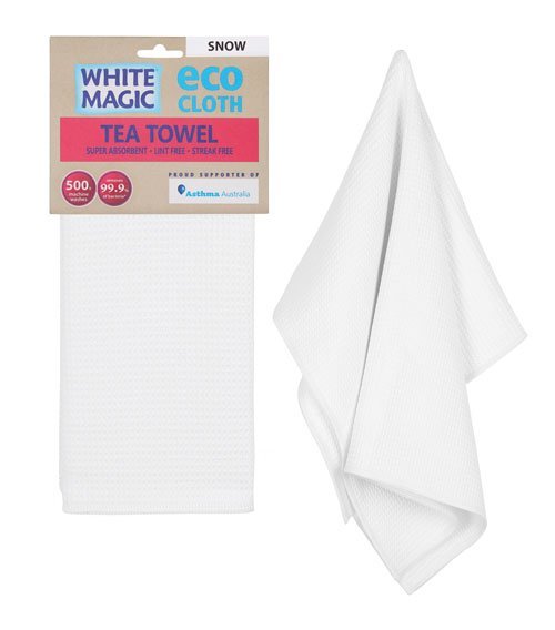 Tea Towel Single - Snow
