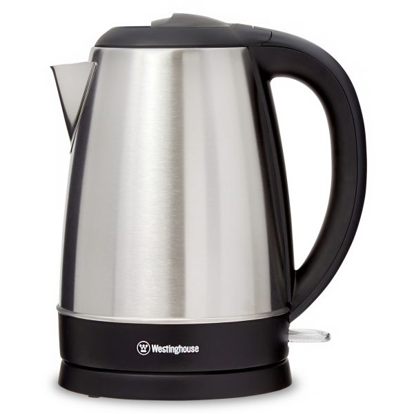 Westinghouse Kettle, 1.7L, Stainless Steel, 360 Degree Rotational Kettle