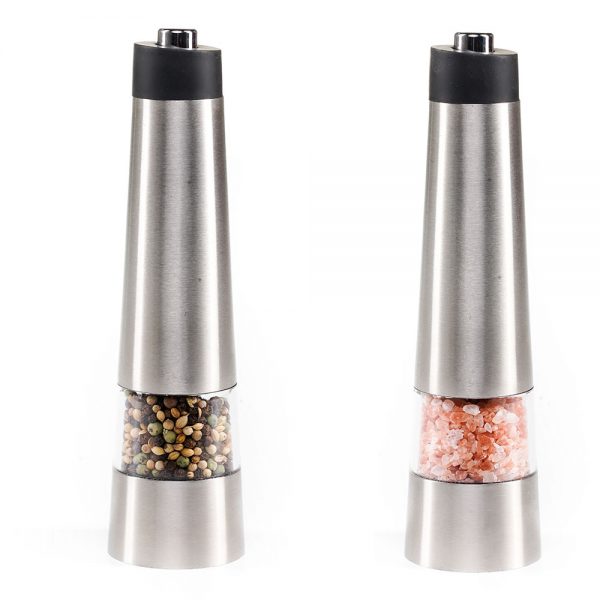 Westinghouse Salt And Pepper Mills, Pair  - Push Air Electric