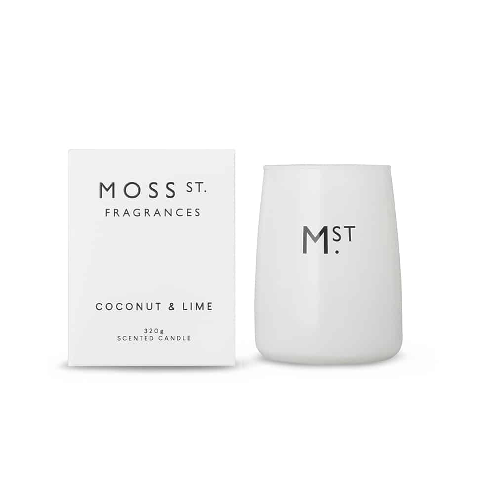 Moss St Coconut & Lime - Scented Candle 320g