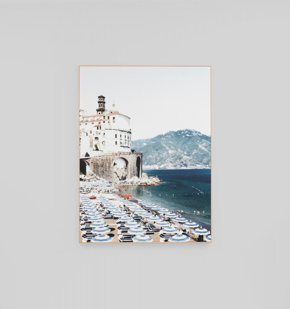 The Amalfi Life Framed Canvas 105 x 140cm