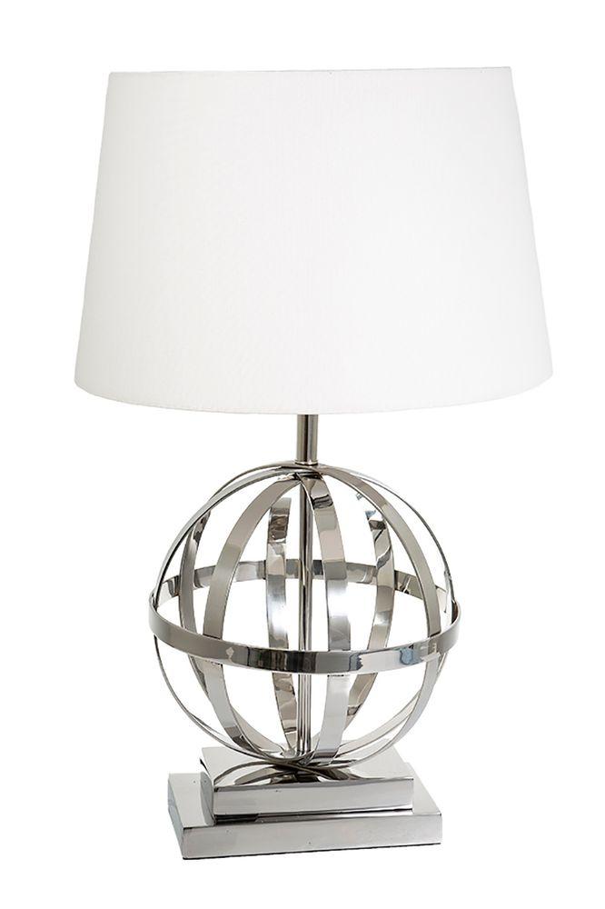 Da Vinci Table Lamp Base in Nickel