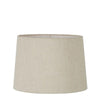 Large Drum Lamp Shade - Light Natural Linen