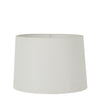 Large Drum Lamp Shade - Textured Ivory Linen