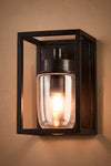 Wellington Wall Lamp Outdoor In Black