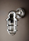 Porto Outdoor Wall Lantern Antique Silver