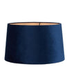 XL Drum Lamp Shade - Royal Blue Velvet