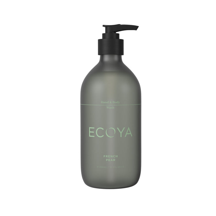 ECOYA French Pear Hand & Body Wash 450ml