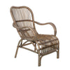 Classic Rattan Single Armchair Natural