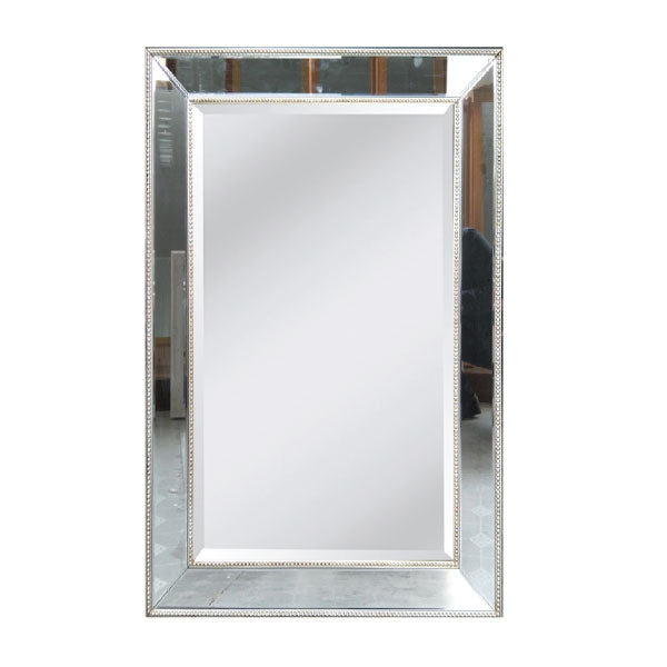 Natalia Mirror - Silver - 180x100cm Bevelled Edge Mirror Frame