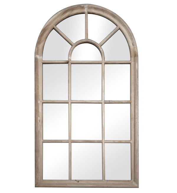 Romeo Arch Mirror - Wood Grain - 190x100x6cm