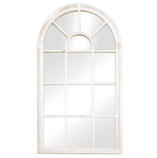 Romeo Arch Mirror - Matt White - 190x100x6cm